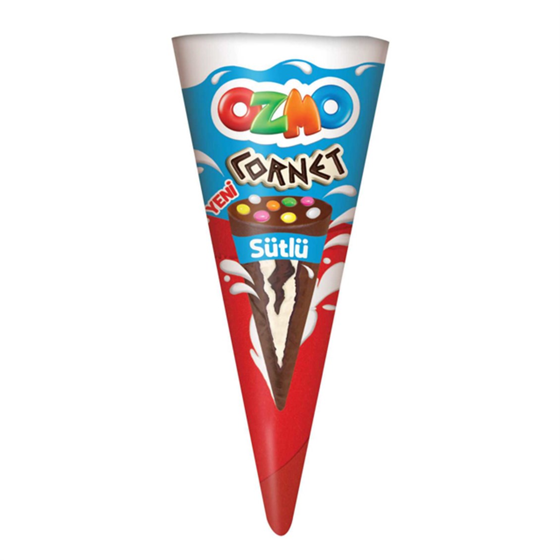 Şölen Ozmo Sütlü Krema Dolgulu Cornet 25 Gr