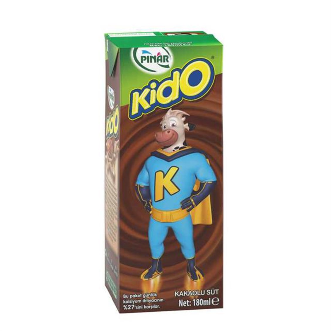 Pınar Kakaolu Süt Kido 180 ml