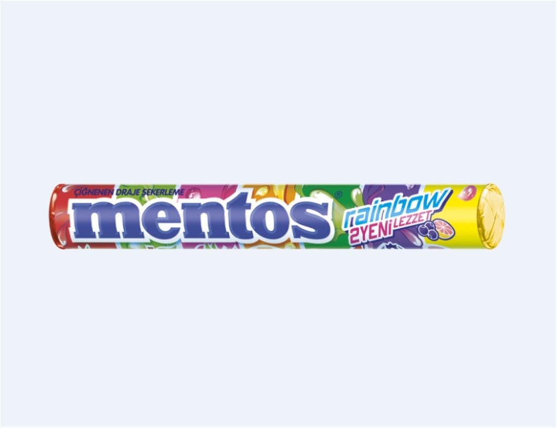 Mentos Rainbow Draje Şeker 37.5 Gr