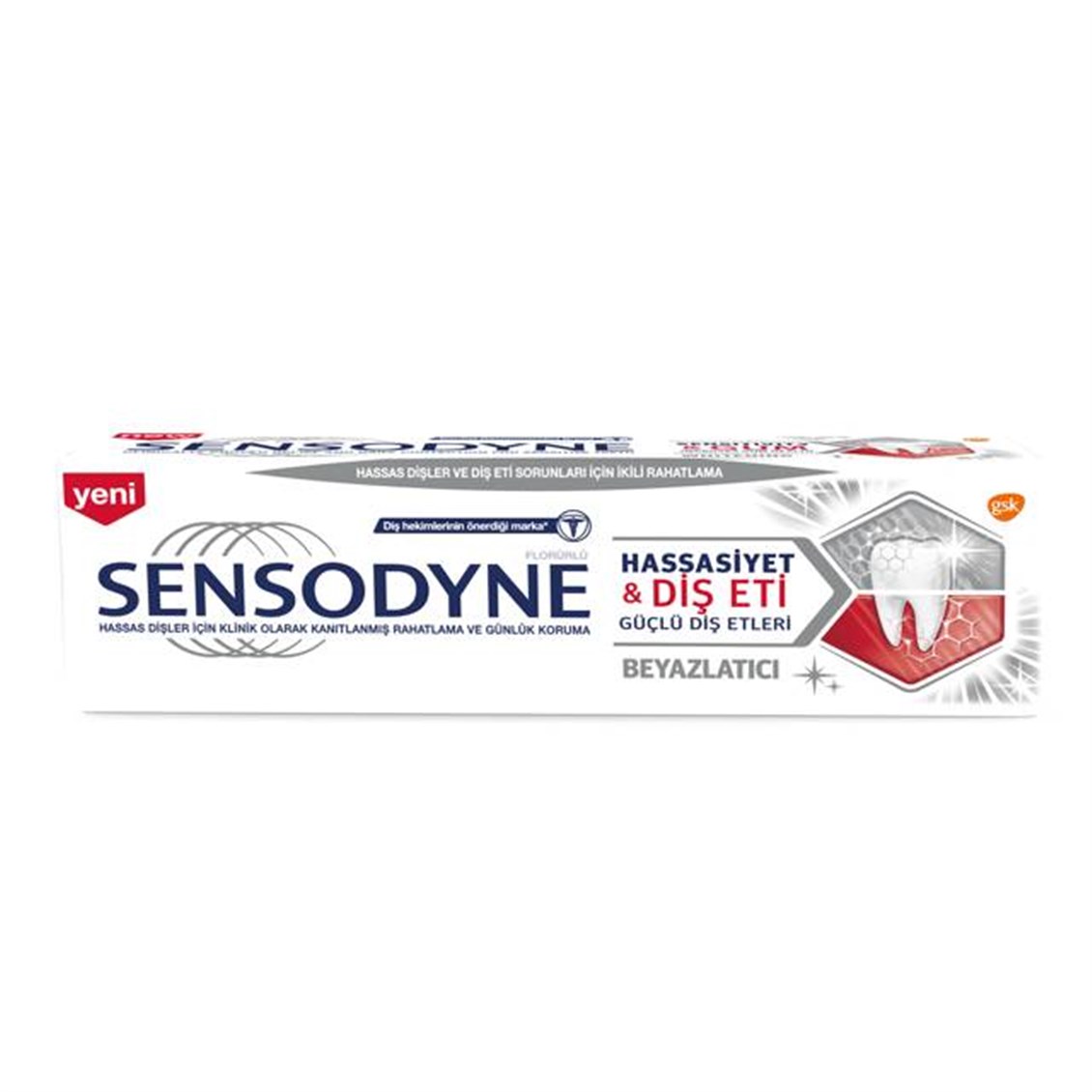 Sensodyne Hassasiyet ve Diş Eti Beyazlatma Diş Macunu 75 Ml