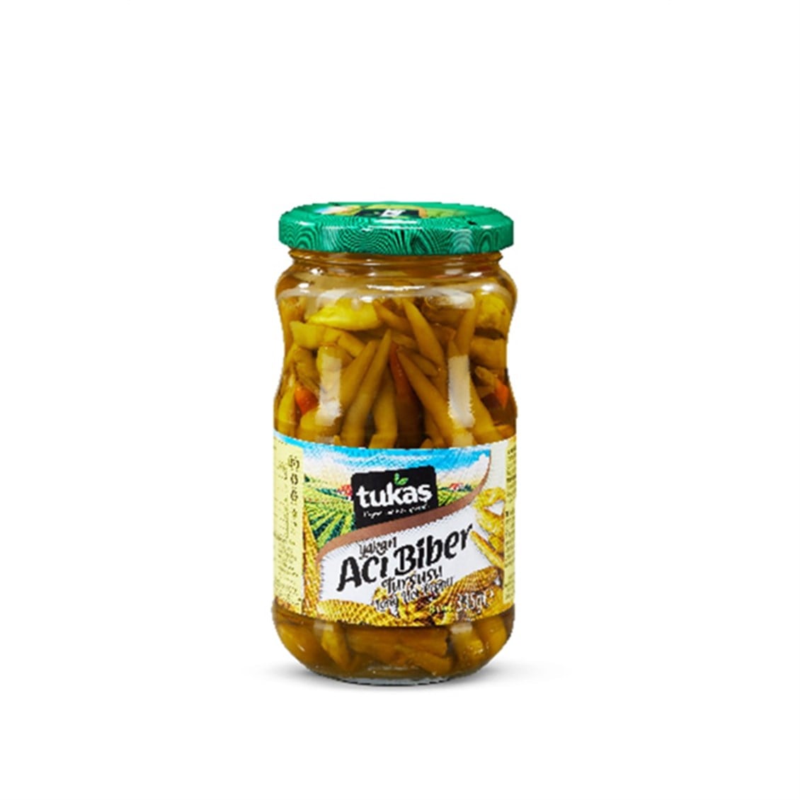 Tukaş Acı Biber Turşusu 335 Gr