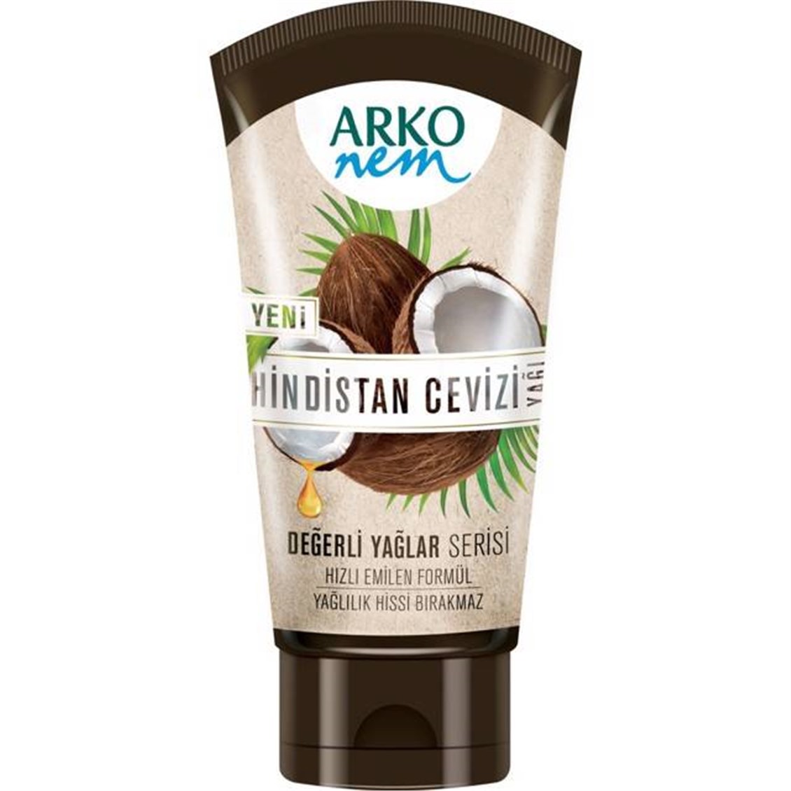Arko Nem Değerli Yağlar Hindistan Cevizi Krem 60 Ml