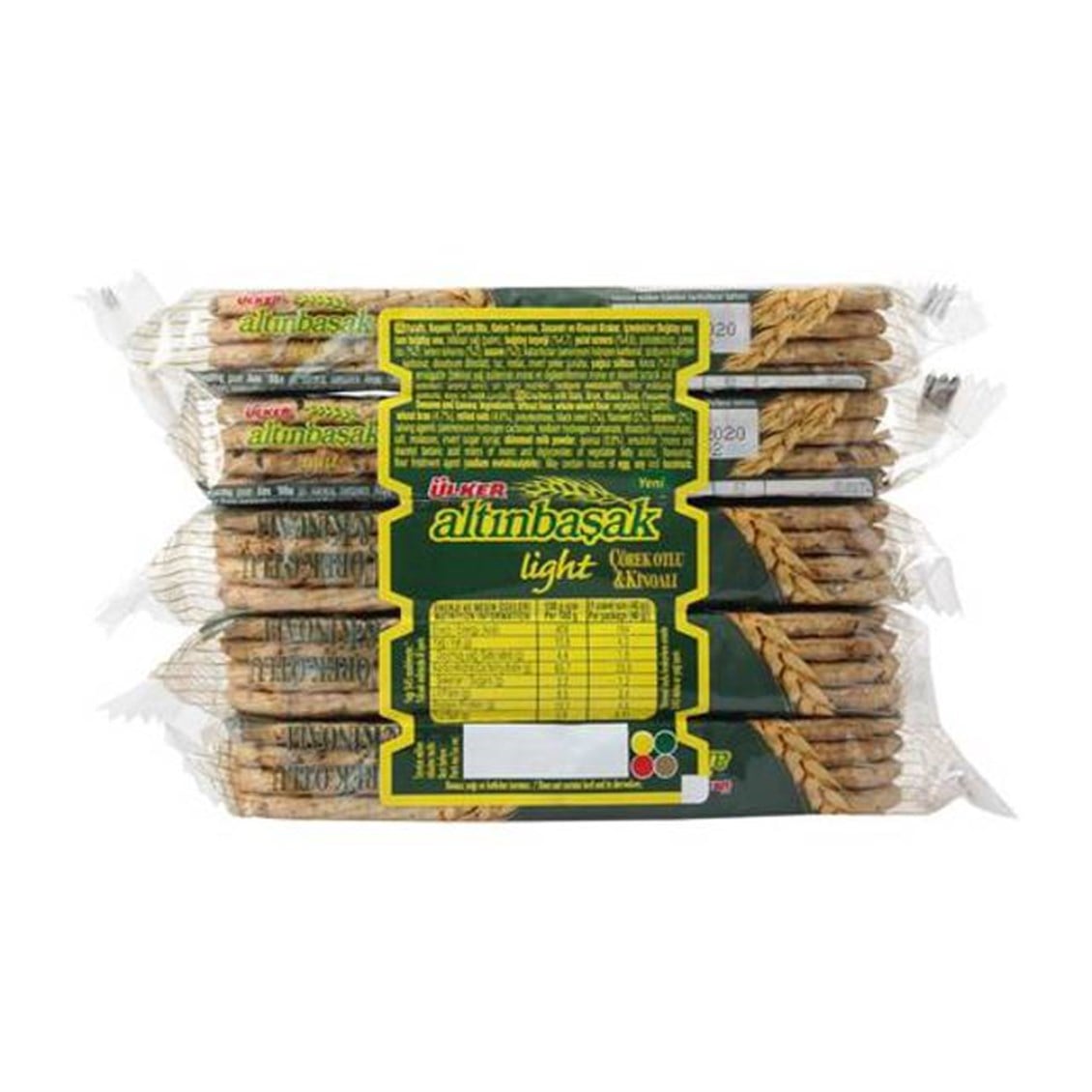 Ülker Altınbaşak Light Çörekotlu Kinoalı Kraker 5'li 200 Gr