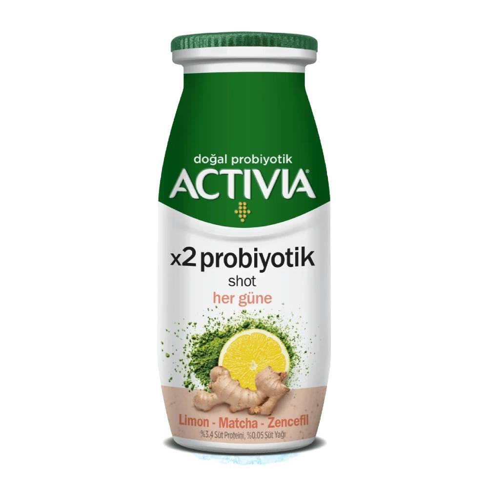 Activia Probiyotik Shot limon & Zencefil & Matcha 80 ml