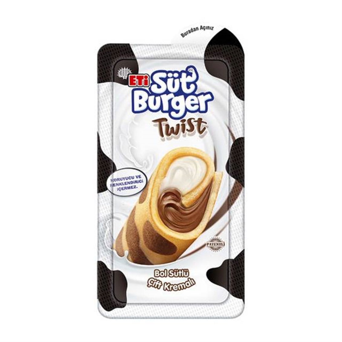 Eti Süt Burger Twist 48 Gr