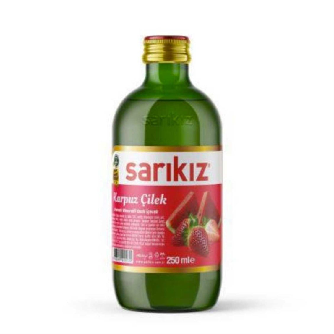 Sarıkız Karpuz Çilek Aromalı Maden Suyu 250 ml