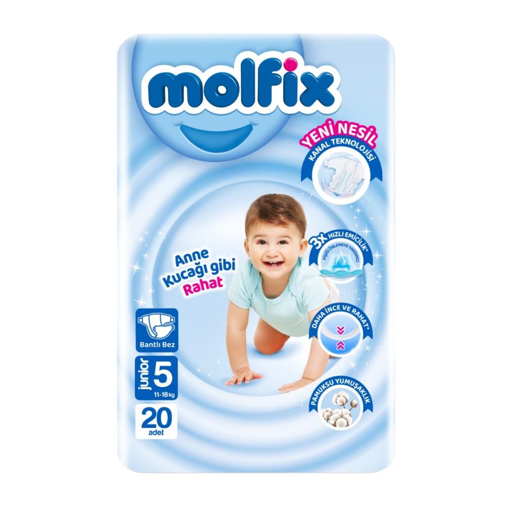 Molfix Jumbo 5 Junior 20'lü Bebek Bezi