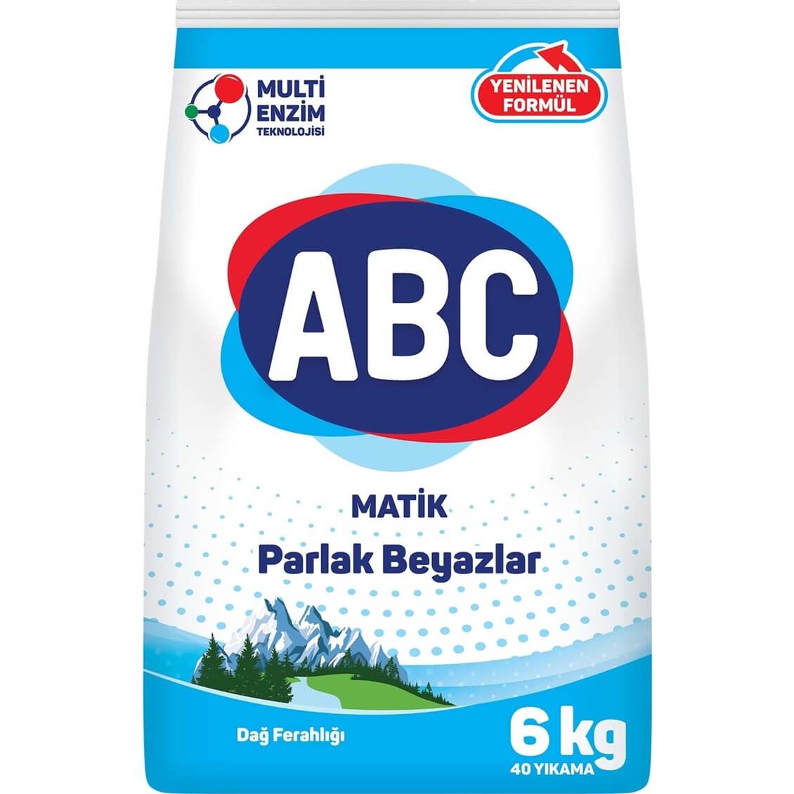 Abc Matik Dağ Ferahlığı Toz Deterjan 6 kg
