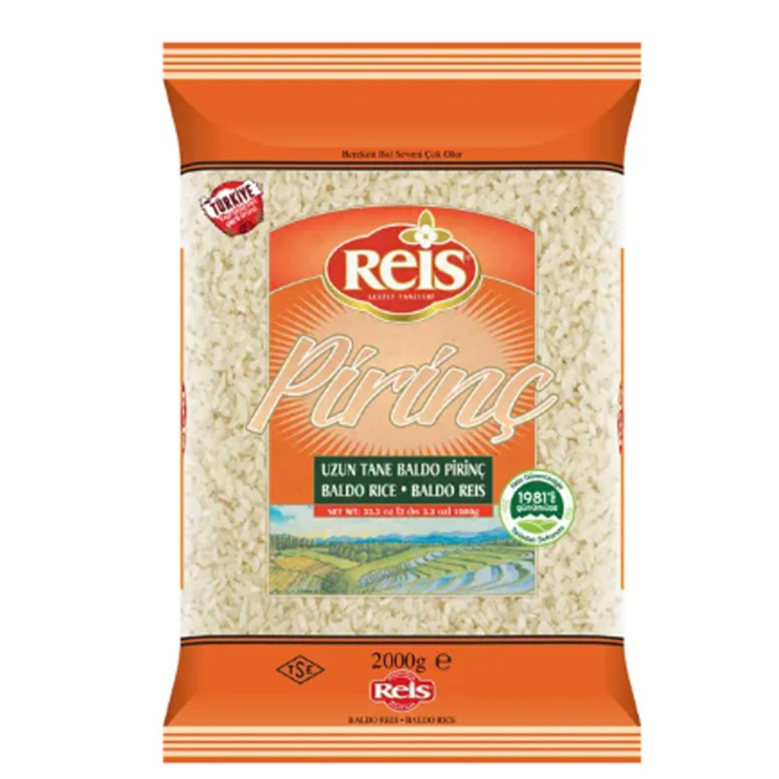 Reis Baldo Prinç 2 Kg