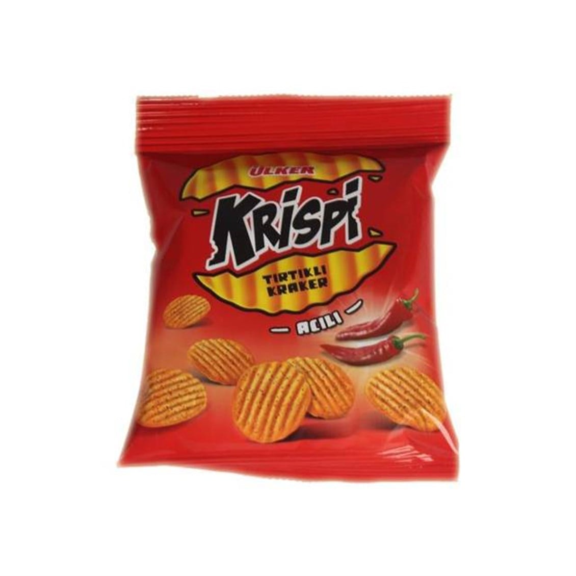 Ülker Krispi Tırtıklı Acılı Kraker 92 Gr