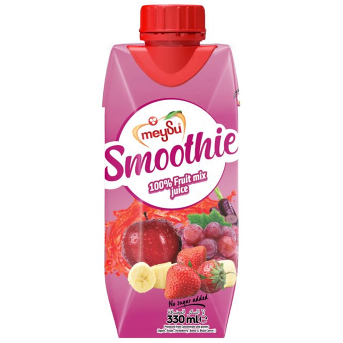Meysu Smoothie Kırmızı Meyveler Meyve Suyu 330 ml
