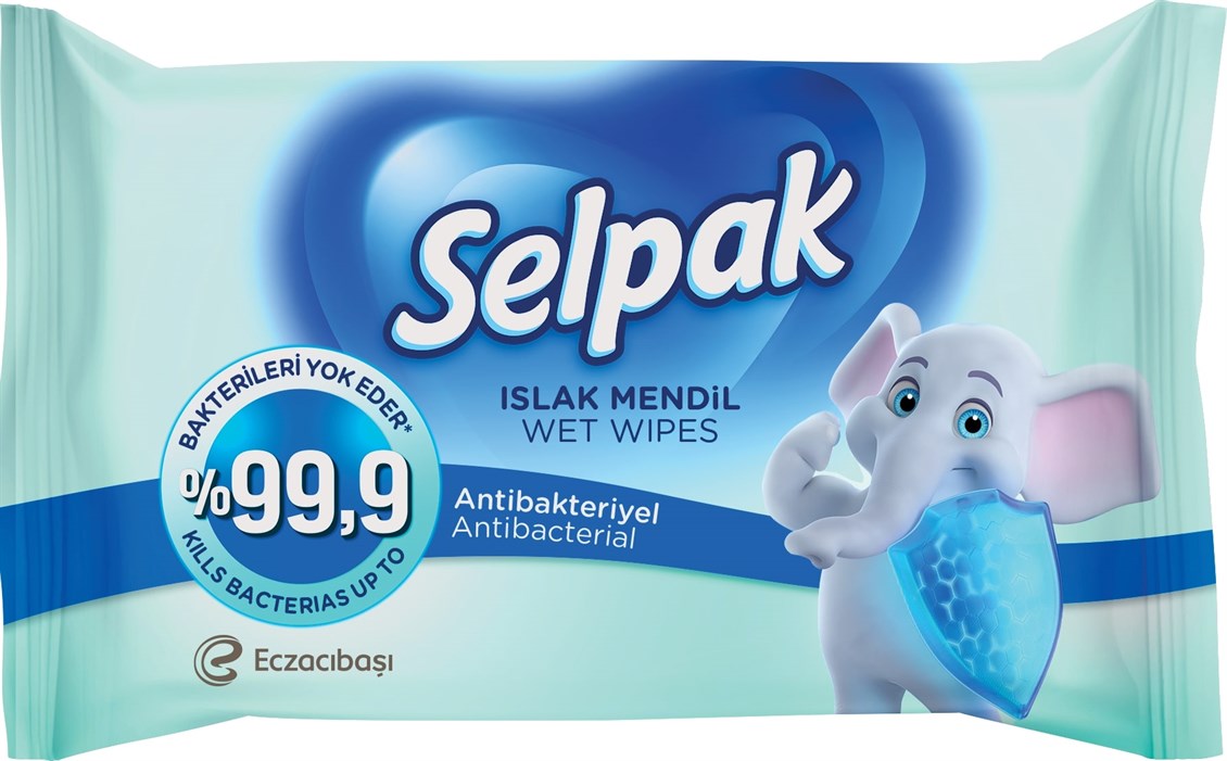 Selpak Cep Mendil Antibakteriyel 3 Paket 10'lu