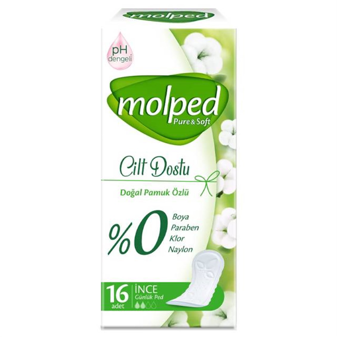 Molped Günlük Püre&Soft İnce 16'lı