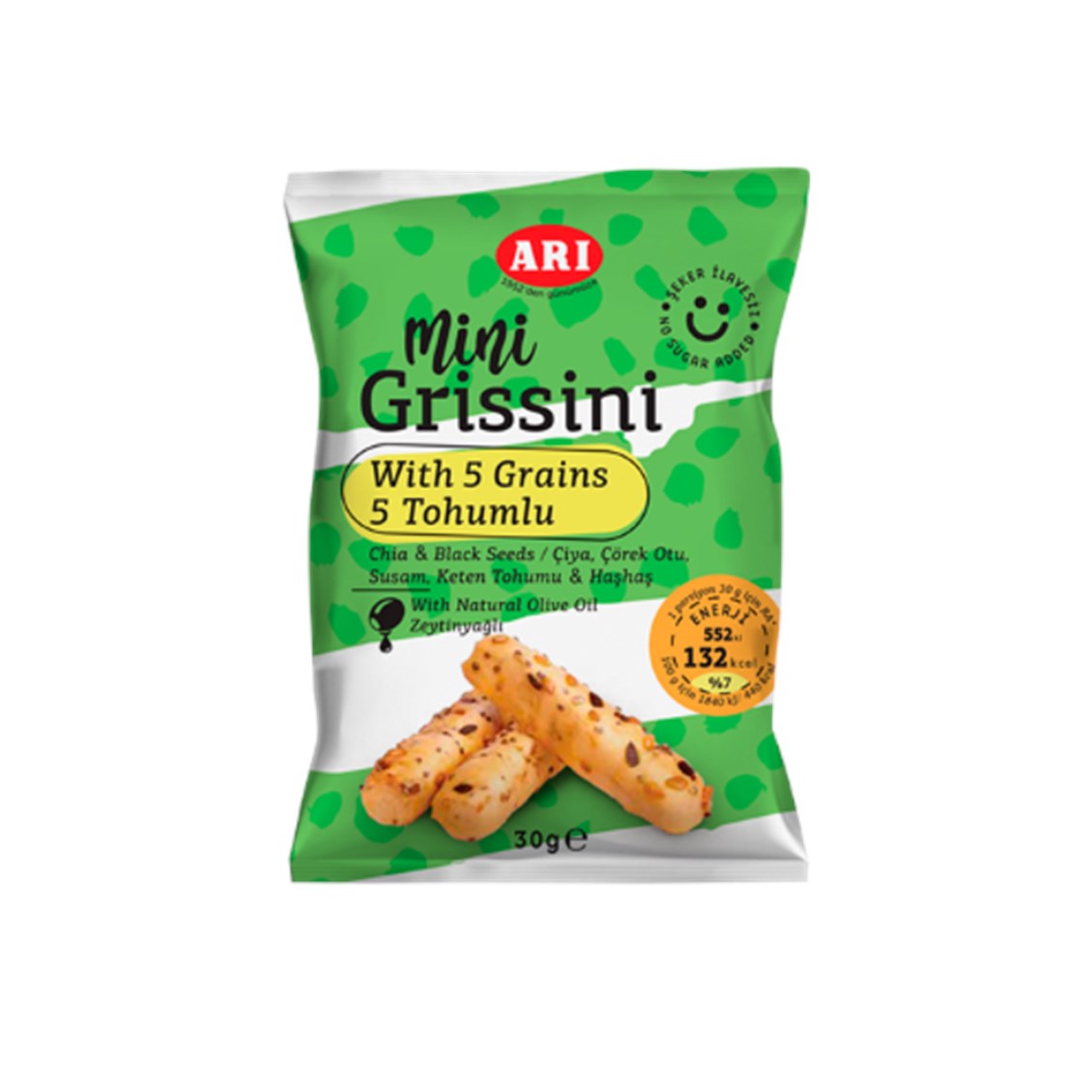 Arı Grissini Mini 5 Tohumlu 30 Gr
