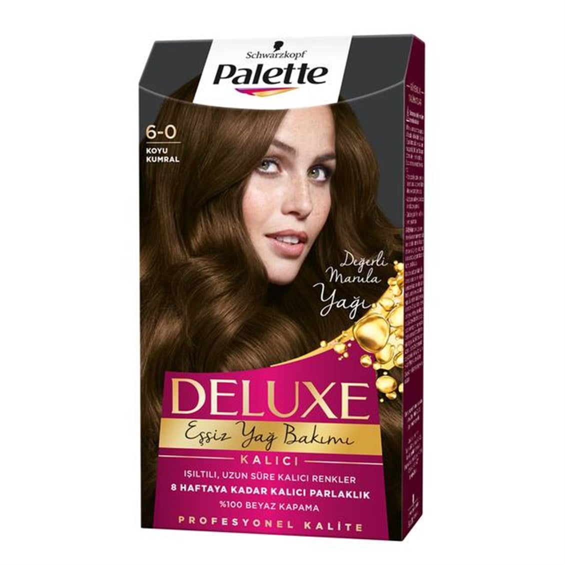 Palette Deluxe 6-0 Koyu Kumral 50 Ml