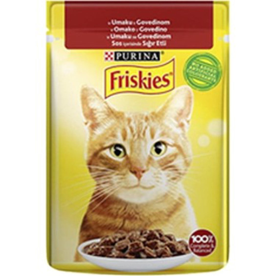 Friskies Biftekli Yetişkin Kedi Maması 85 Gr