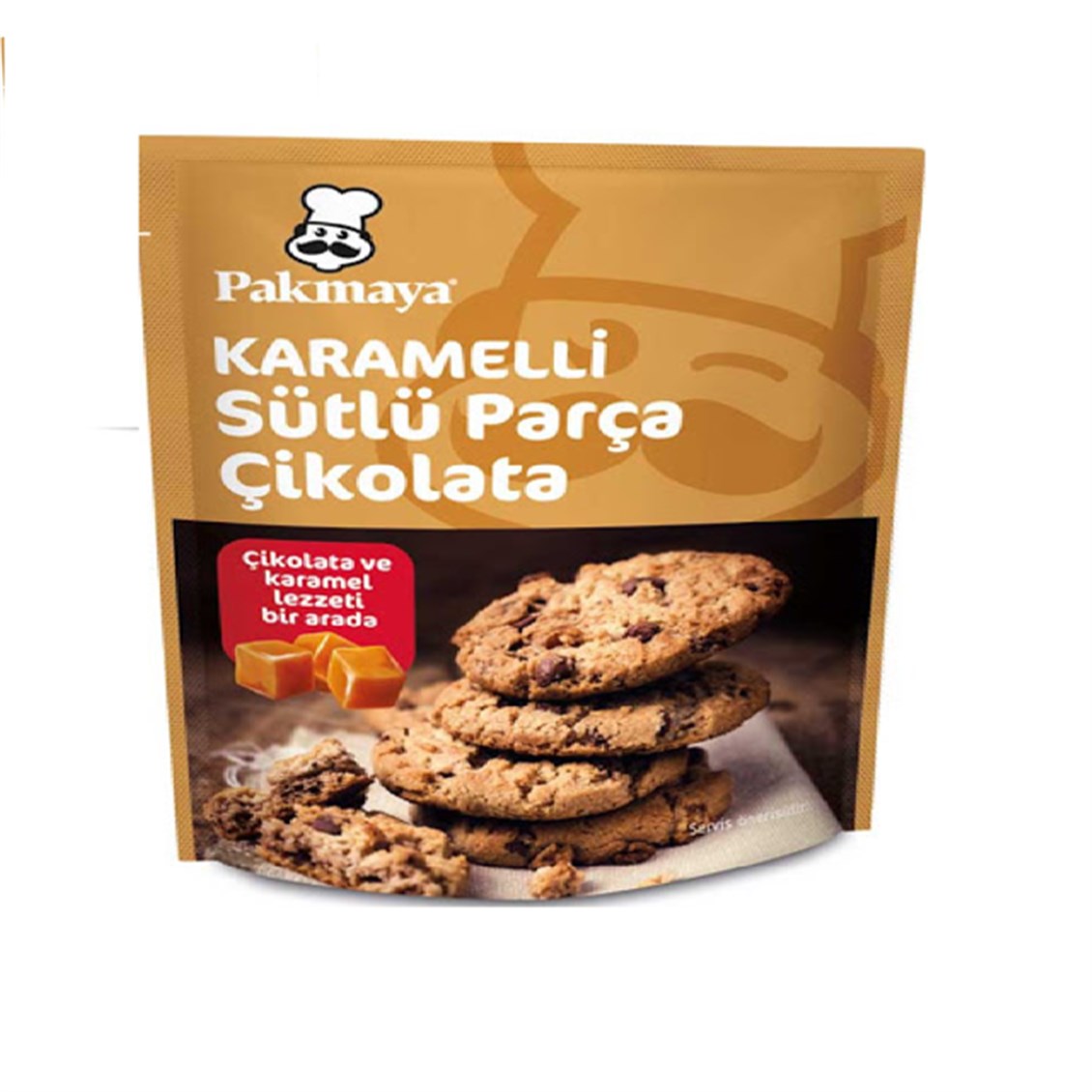 Pakmaya Karamelli Sütlü Parça Çikolata 70 gr