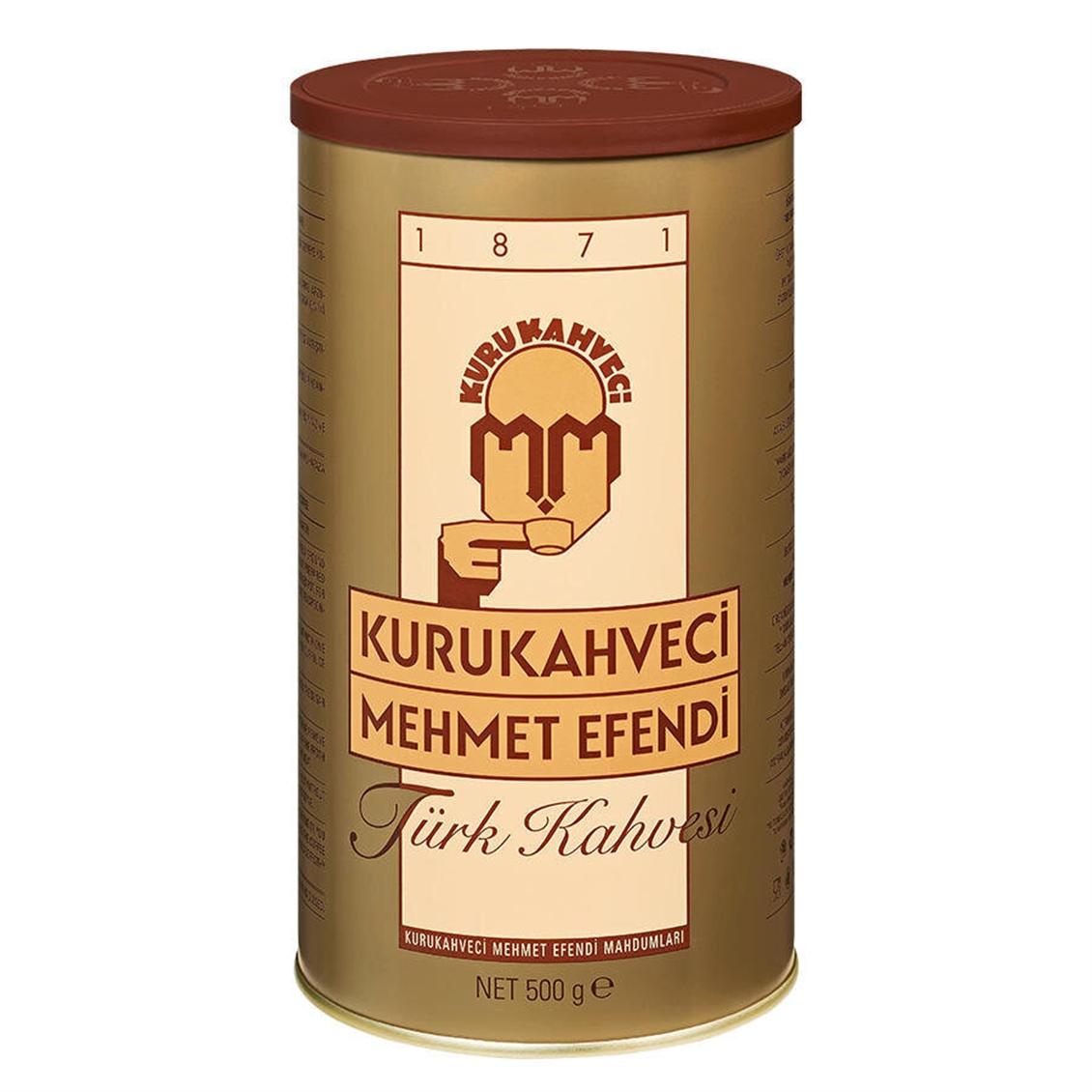 Kurukahveci Mehmet Efendi Kahve Teneke 500 Gr