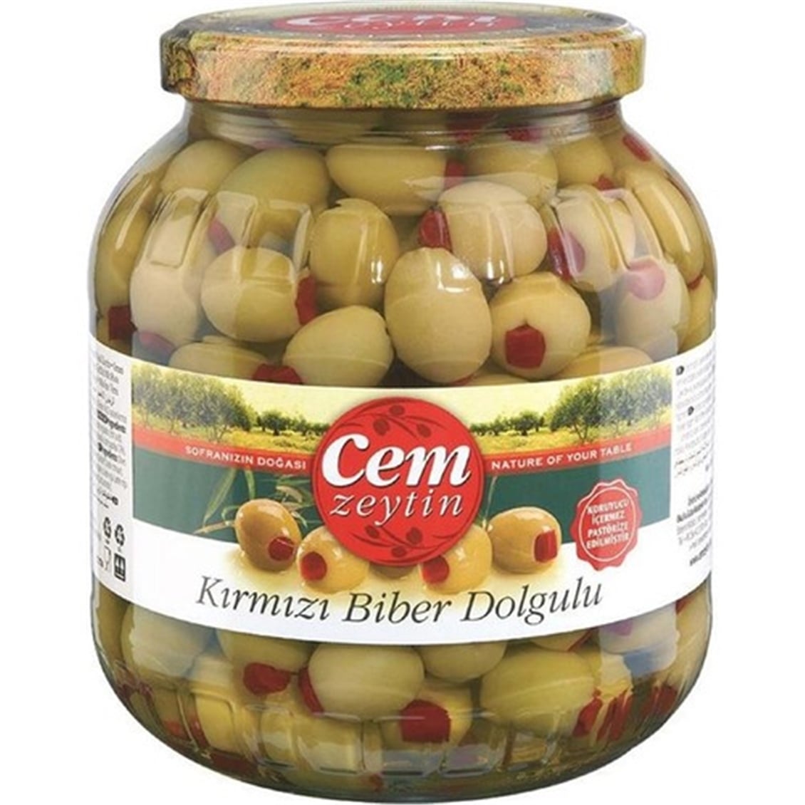  CEM YESIL BIBER.ZEYTIN 1000 GR (201-230) 