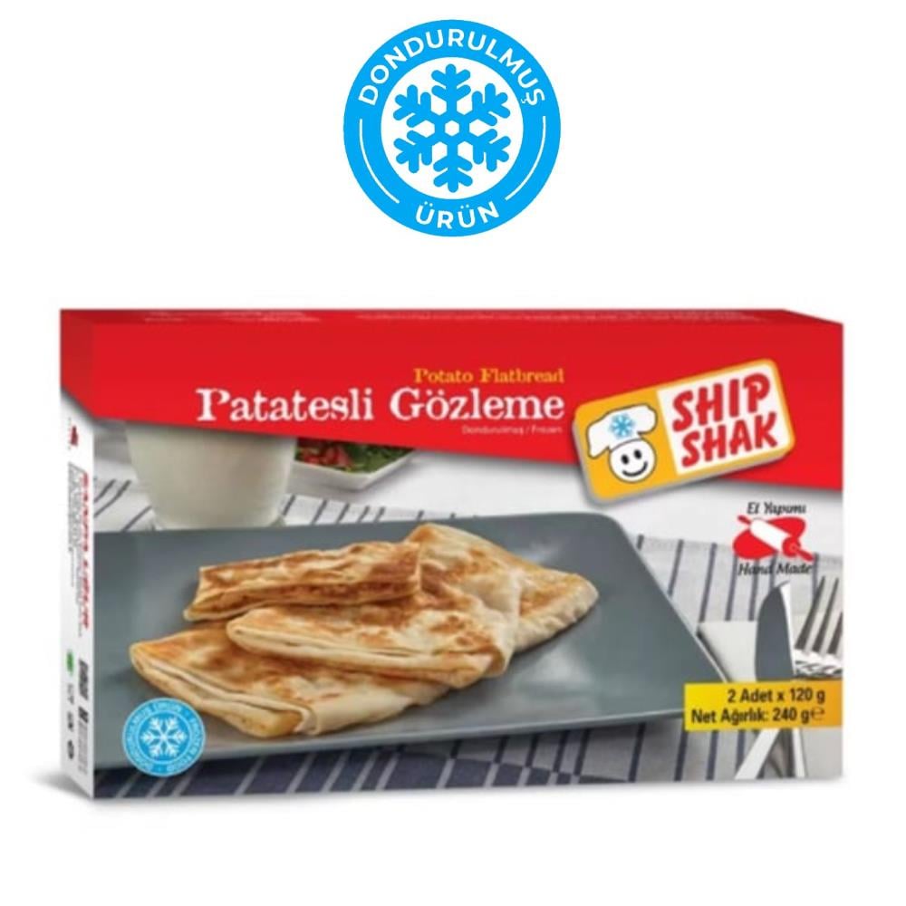 Shipshak Gözleme Patatesli 120 gr 4'lü