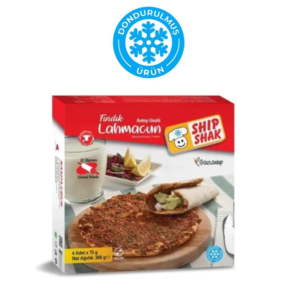 Shipshak  Antep Fındıklı Lahmacun 75 gr 4'Lu
