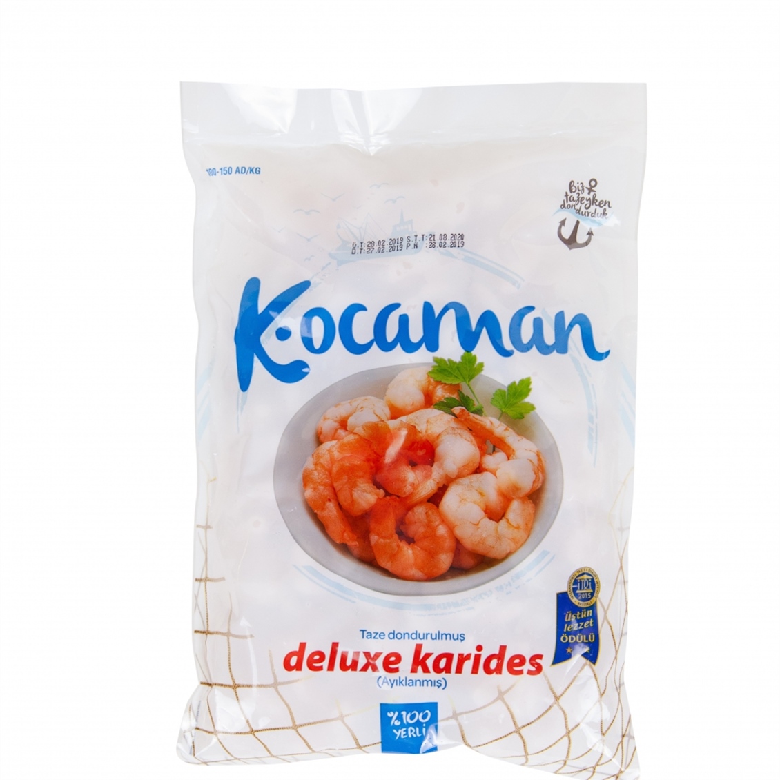  KOCAMAN MARMARA ET KARİDES CIG DLX 500GR 