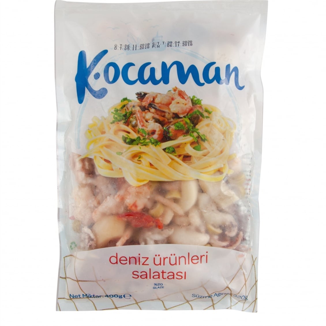  KOCAMAN DENIZ URUNLERI KOKTEYL 400GR 