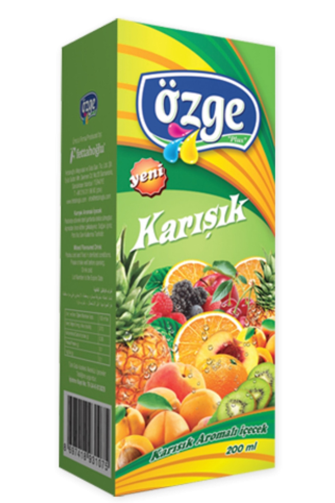  OZGE M.SUYU KARISIK 200 ML*27 LI 