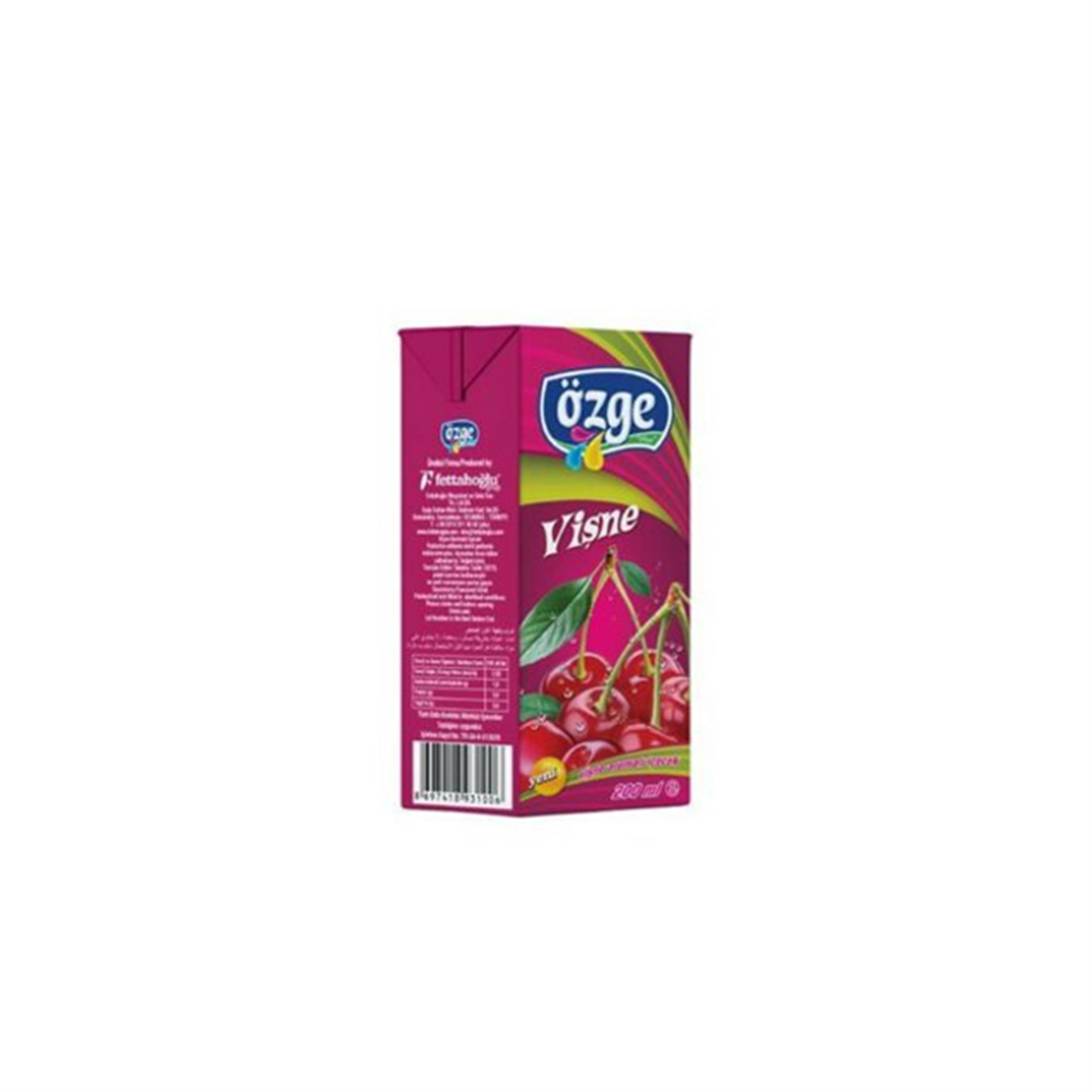  OZGE M.SUYU VISNE 200 ML 