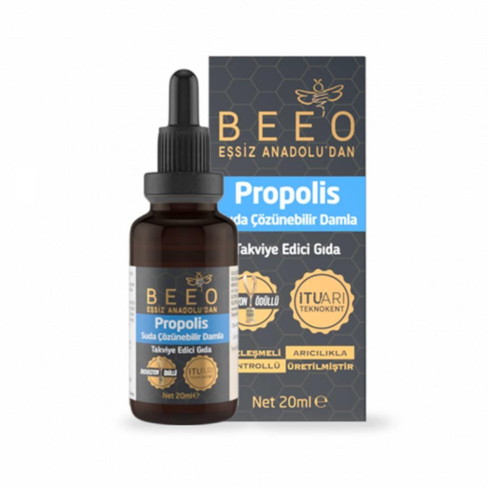 Beeo Propolis Suda Çözünebilir Damla 20 ml