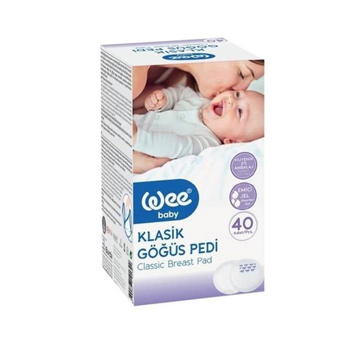 Wee Baby Klasik Göğüs Pedi 40 Adet