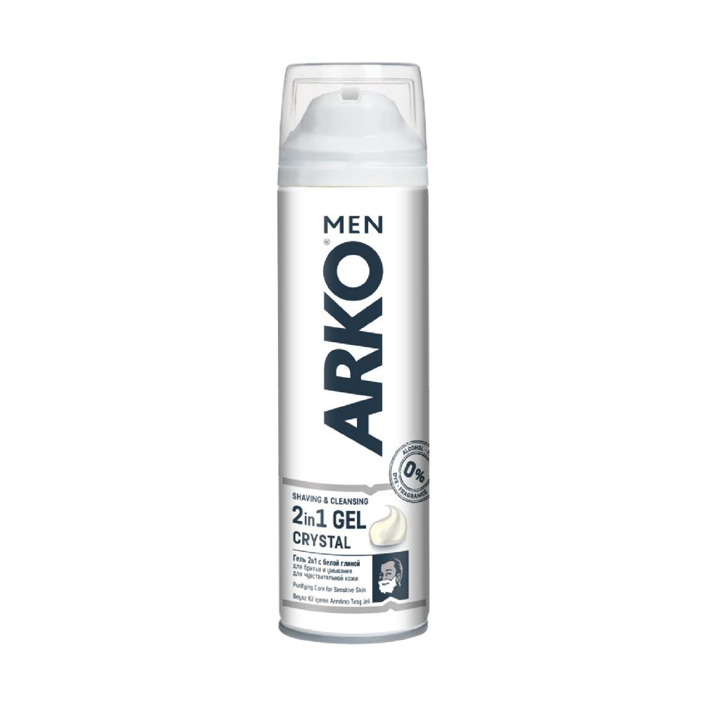 Arko Men Tıraş Jeli Crystal 200 ml
