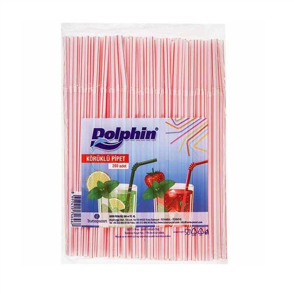  DOLPHIN KISA KALIN PIPET 200 LU 