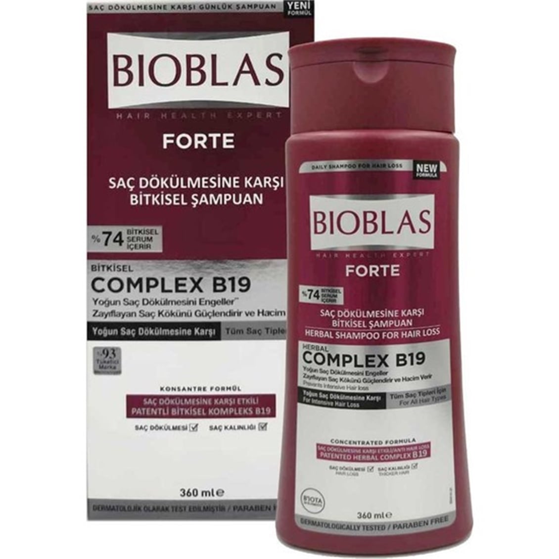  BIOBLAS FORTE SAMPUAN 360ML 