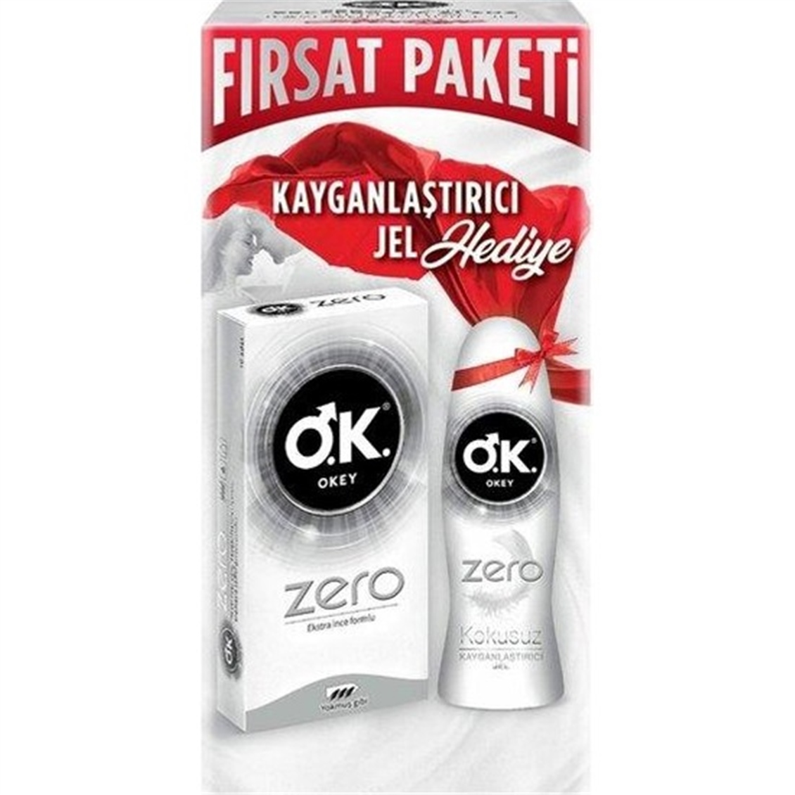  OKEY ZERO 10'LU+ ZERO 50 ML JEL 