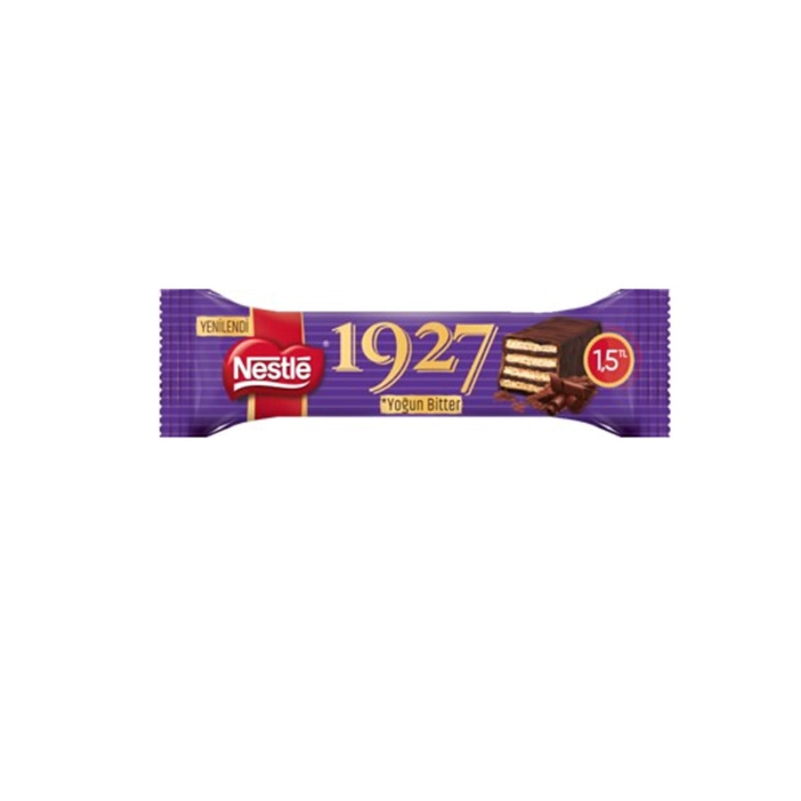 Nestle 1927 Yoğun Bitter Çikolata Kaplamalı Gofret 28 Gr