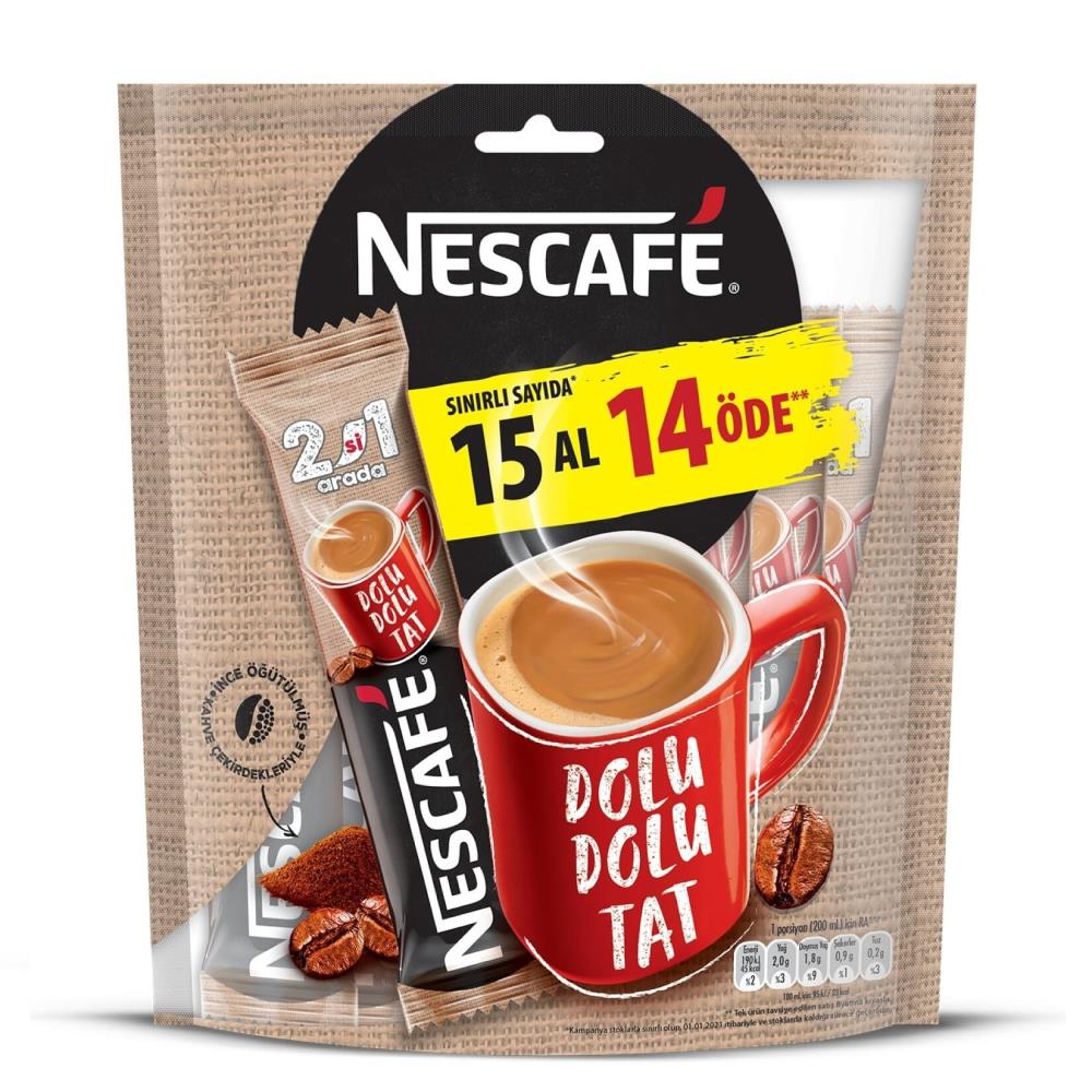 Nescafe 2'Si 1 Arada 15 Al 14 Öde 150 Gr