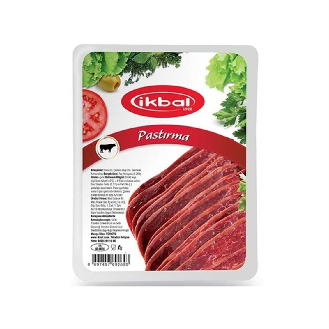 İkbal Dana Pastırma 90 Gr
