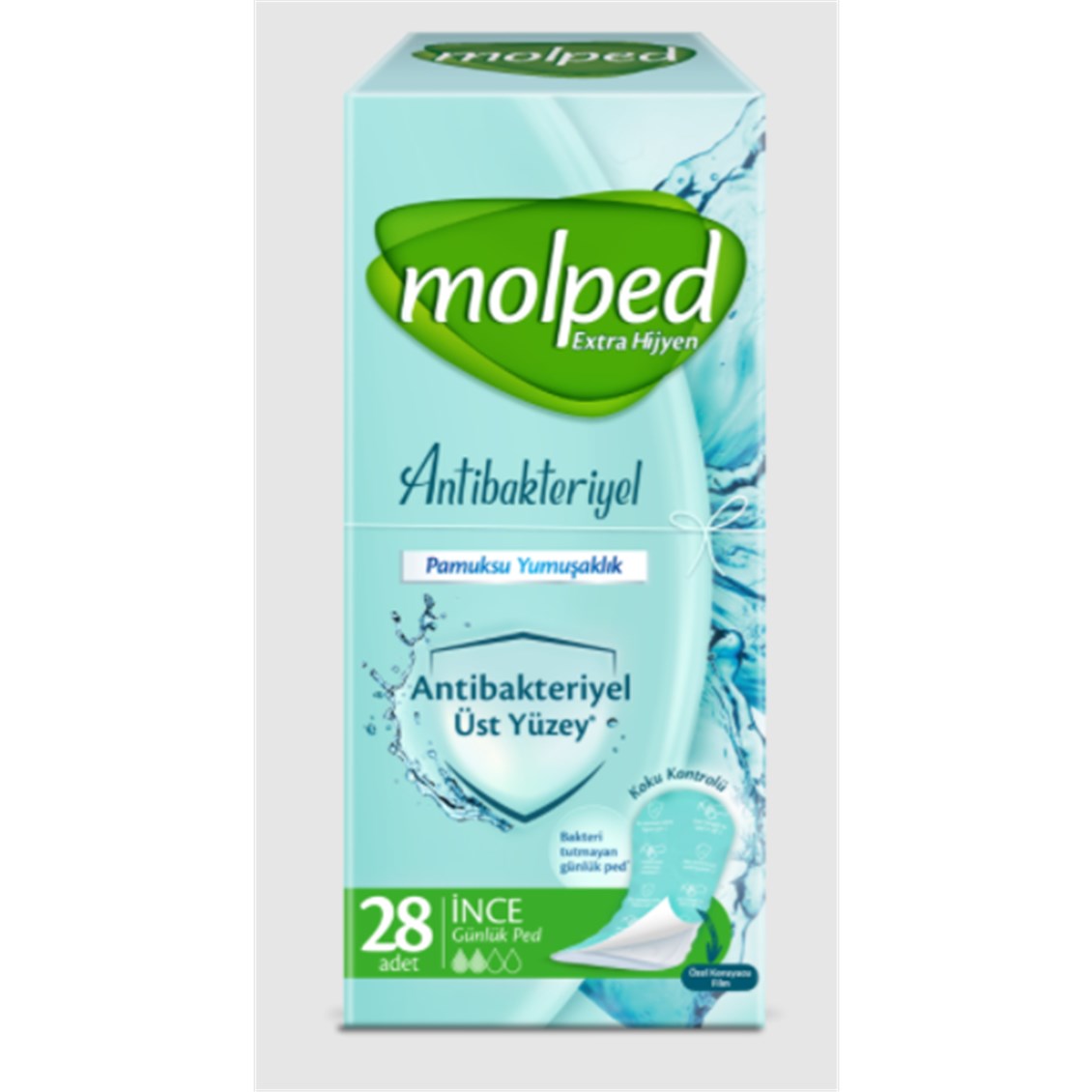 Molped Extra Hijyen Antibakteriyel Günlük 28'li