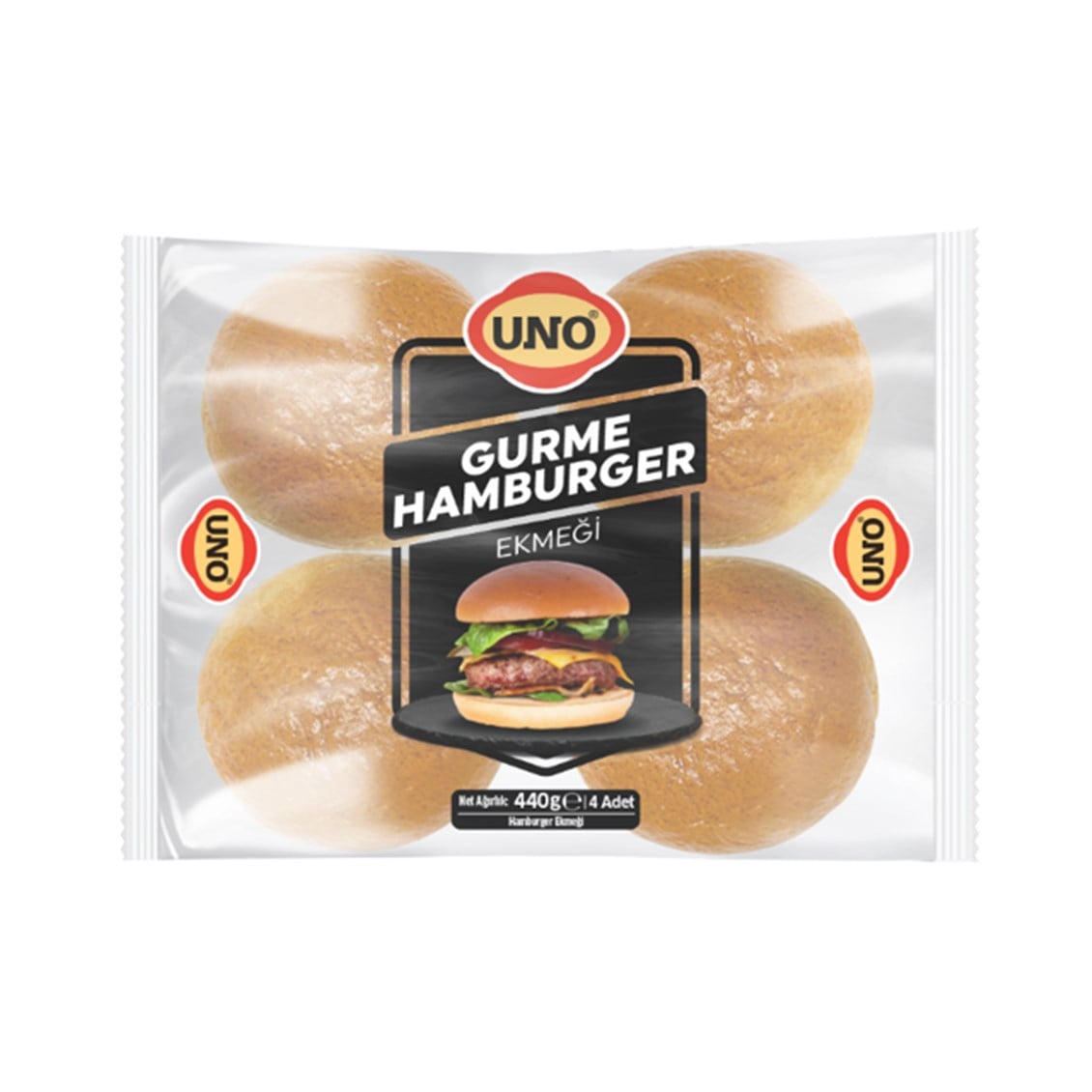 UNO GURME HAMBURGER EKMEGI 440 GR