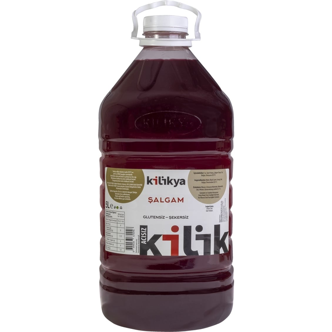  KILIKYA SALGAM SUYU 5 LT ACISIZ 