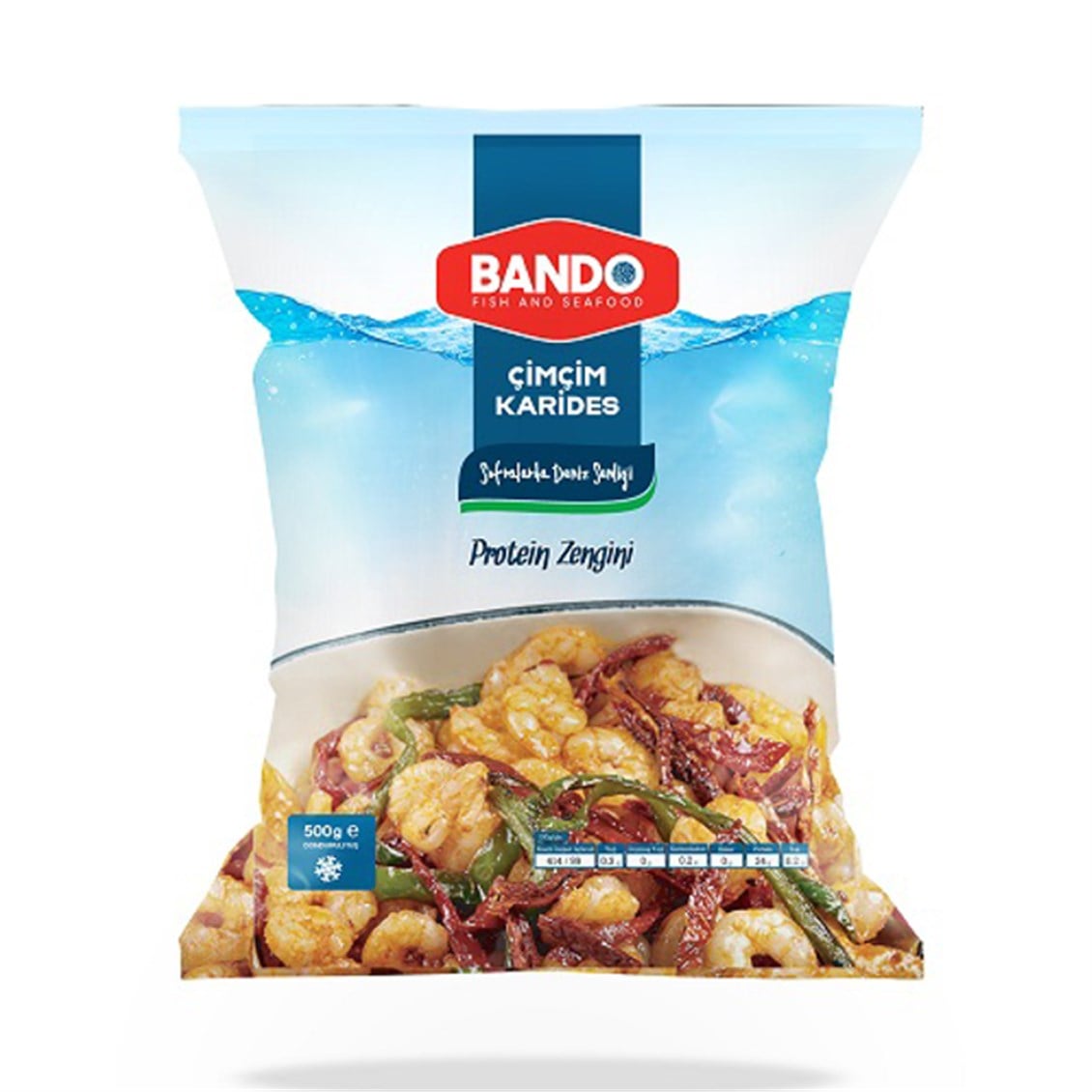 Bando Çimçim Karides 500 Gr