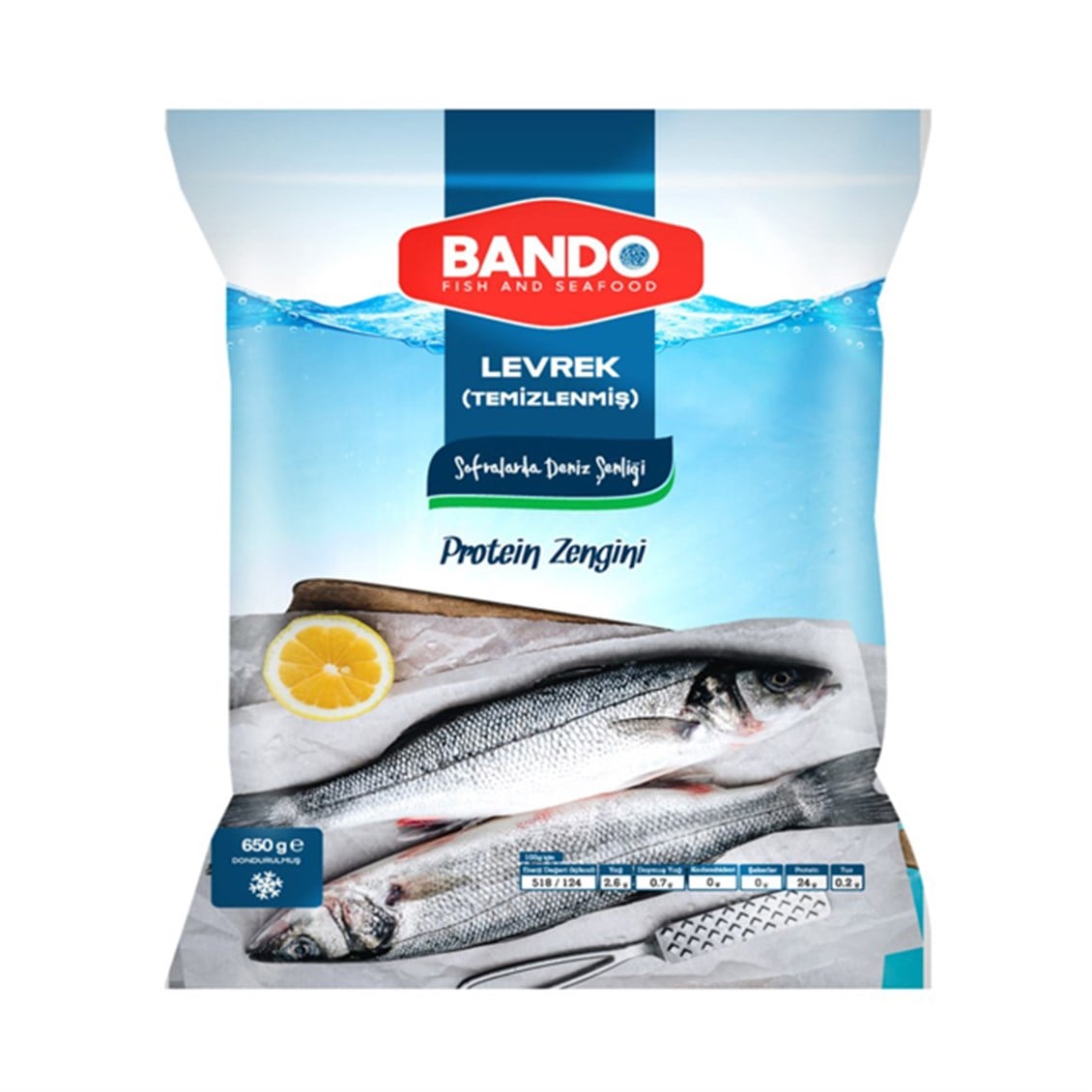 Bando Levrek Vide 650 gr