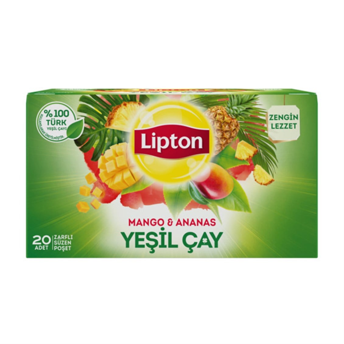 Lipton Mango ve Ananas Yeşil Çay 30 Gr