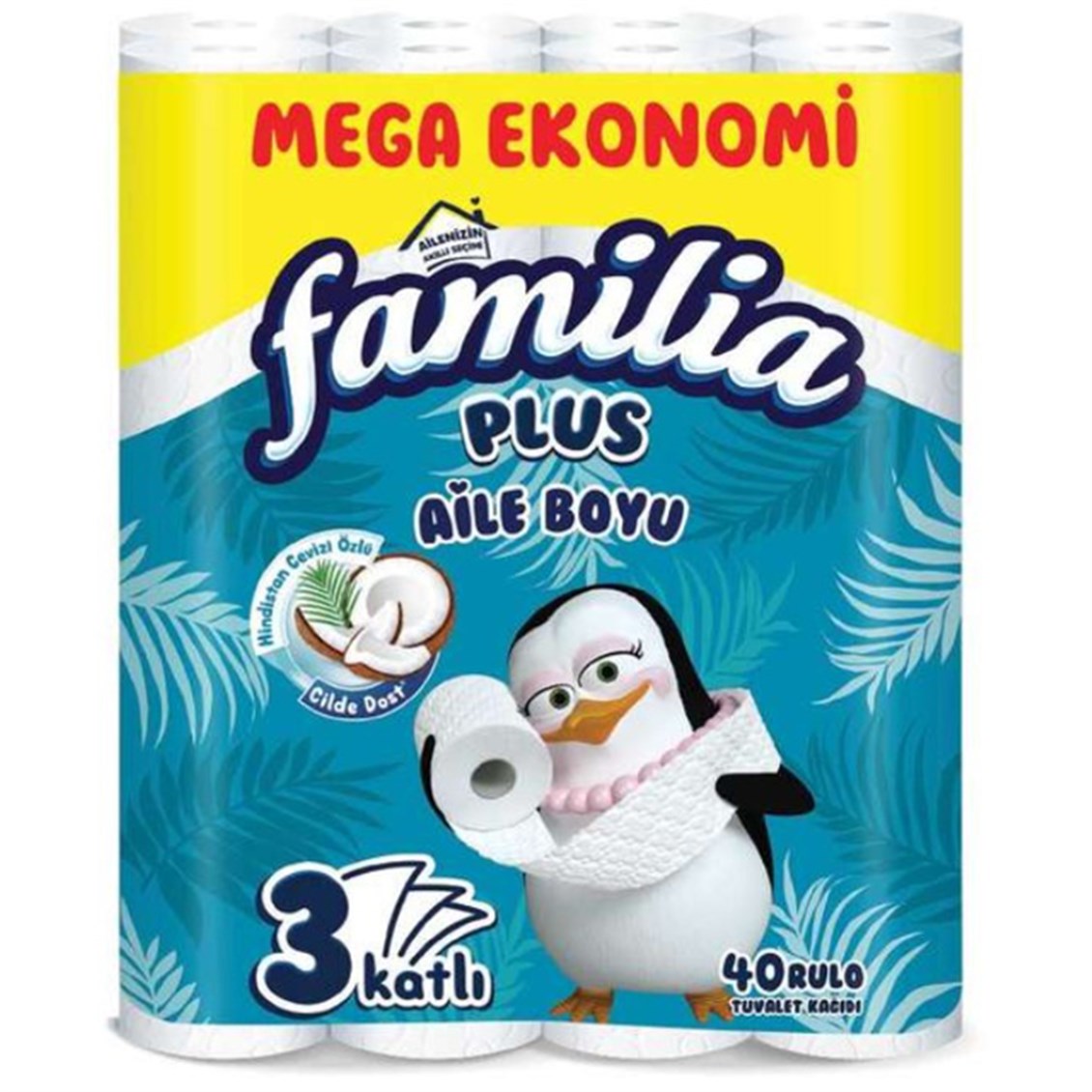 Familia Tuvalet Kağıdı 40'lı Coconut Özlü