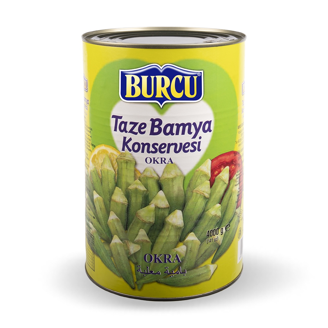  BURCU BAMYA  KONSERVESİ 4 KG 