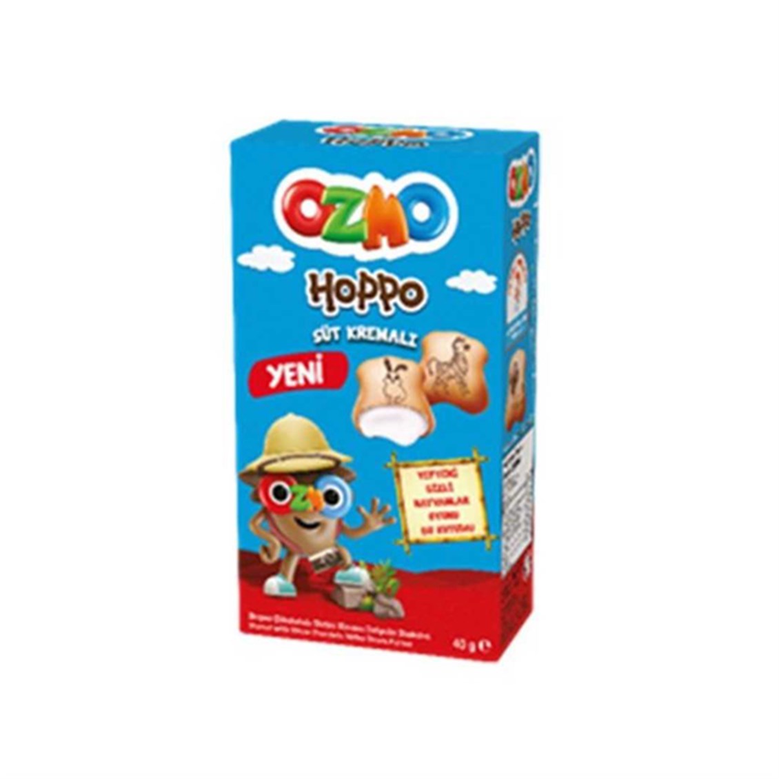Ozmo Hoppo Sütlü 40 Gr