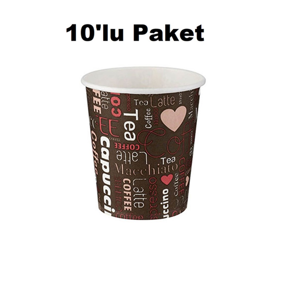 Roll-Up Karton Bardak 10'lu 7OZ
