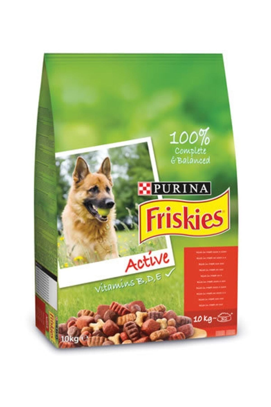 Frıskıes Etlı Kopek Maması 10kg Aktıf