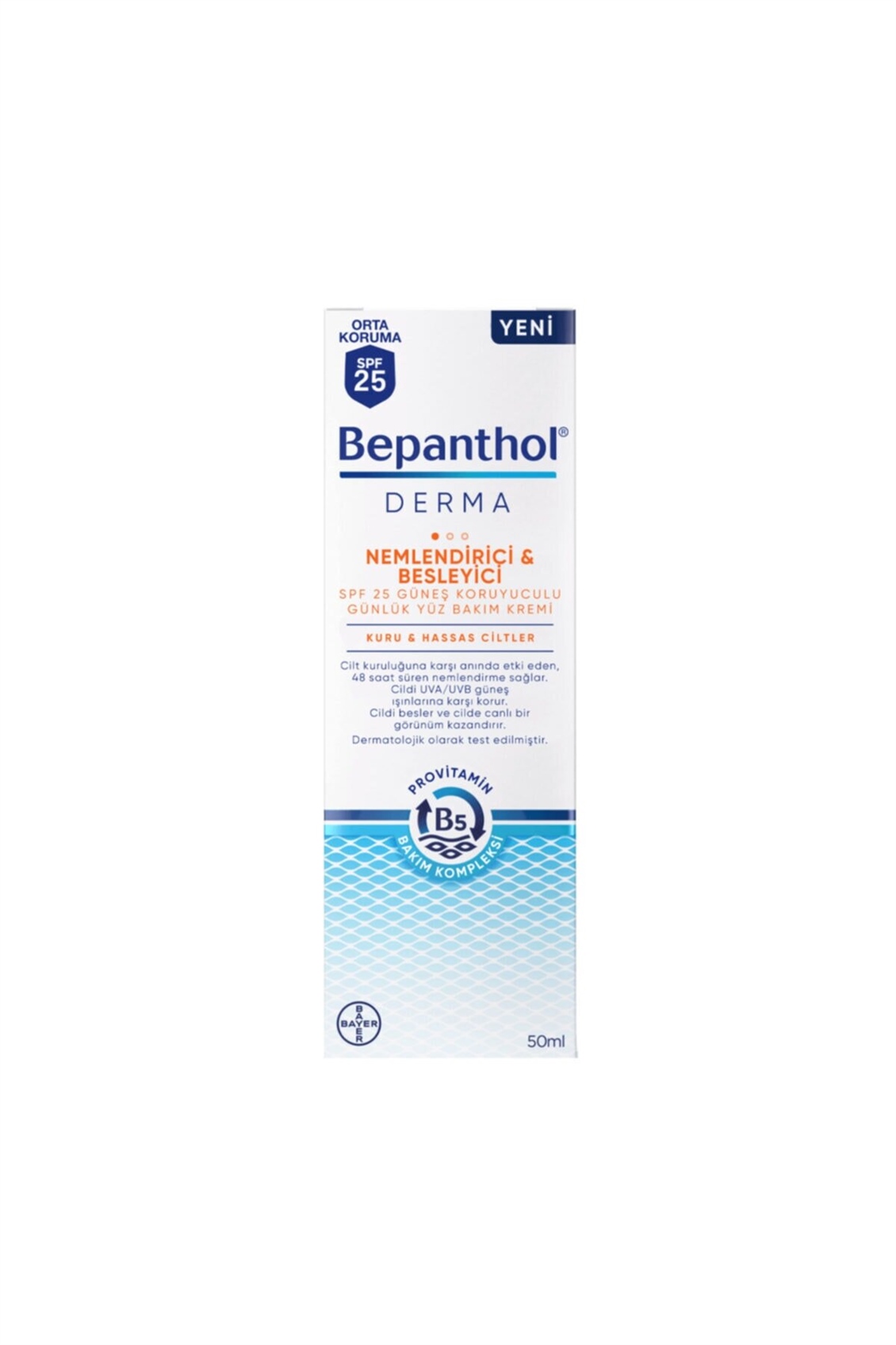  BEPANTHOL DERMA KREM SPF25 YUZ BAKIM 50M 